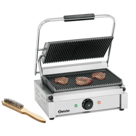 Contactgrill Panini 1R Bartscher - Professionele en knapperige Panini