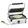 Contactgrill Panini 1G Bartscher - Gladde platen voor heerlijke snacks