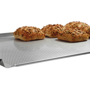 Perforierte Platte 600x400 AL aus Aluminium für gleichmäßiges Backen