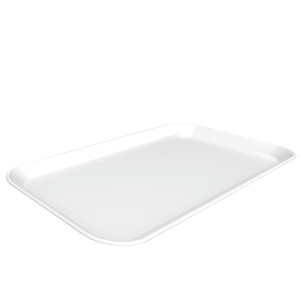 Professional presentation dish Bartscher - White melamine