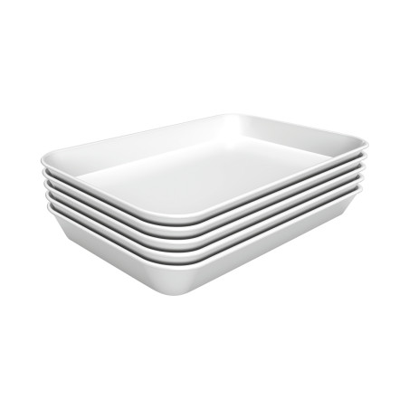 Presentatieschaal in Wit Melamine 250x350 mm - Bartscher