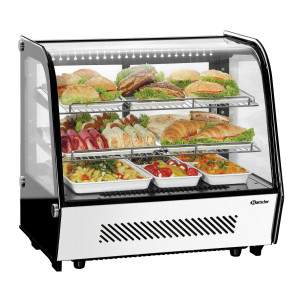 Presentatieschaal 80W-190x300 in wit melamine - Bartscher