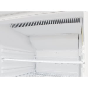 Weiße Positive Thekenkühlvitrine - 150 L - Polar