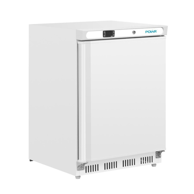 White Countertop Negative Refrigerated Cabinet - 140 L