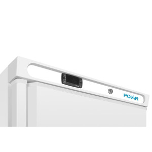 Weiße Kühlvitrine - 400 L - Polar