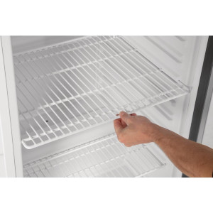 Weiße Kühlvitrine - 400 L - Polar