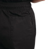 Küchenhose Easyfit Schwarz mit Teflon-Beschichtung - Größe XS - Whites Chefs Clothing - Fourniresto