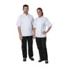 Koksbuis Unisex Wit Met Korte Mouwen Vegas - Maat M - Whites Chefs Clothing - Fourniresto