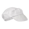 Casquette De Boulanger Blanche En Coton - Taille Unique - Whites Chefs Clothing - Fourniresto