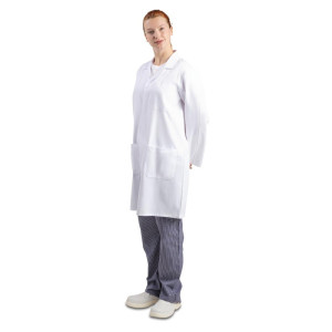 Bluse Mixte Weiß - Größe L - Whites Chefs Bekleidung - Fourniresto