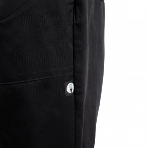 Pantalon De Cuisine Femme Noir Executive - Taille S - Chef Works - Fourniresto