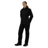 Zwarte unisex koksbuis met lange mouwen Vegas - Maat L - Whites Chefs Clothing - Fourniresto