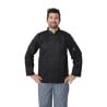 Veste De Cuisine Mixte Noire À Manches Longues Vegas - Taille Xs - Whites Chefs Clothing - Fourniresto