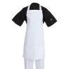 Schort met kruisband Wit 711 x 656 mm - Whites Chefs Clothing - Fourniresto