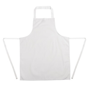 Schort met kruisband Wit 711 x 656 mm - Whites Chefs Clothing - Fourniresto