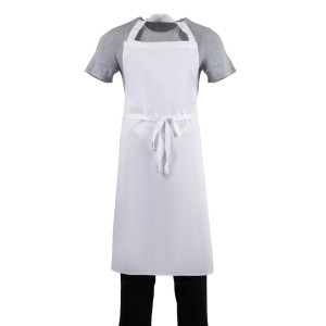 Schort met kruisband Wit - Maat XL 915 x 1066 mm - Whites Chefs Clothing - Fourniresto