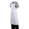 Schort met kruisband Wit - Maat XL 915 x 1066 mm - Whites Chefs Clothing - Fourniresto