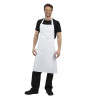 Schort met kruisband Wit - Maat XL 915 x 1066 mm - Whites Chefs Clothing - Fourniresto