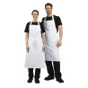 Schort met kruisband Wit - Maat XL 915 x 1066 mm - Whites Chefs Clothing - Fourniresto