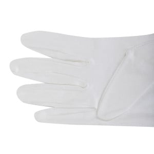 Witte servicehandschoenen voor heren - Maat S/M - FourniResto - Fourniresto