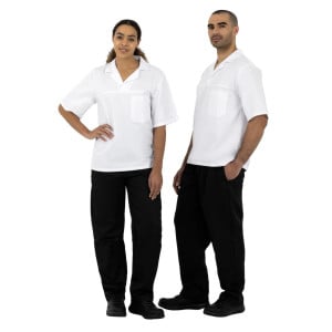 Kochhose Unisex Schwarz Vegas - Größe S - Whites Chefs Clothing - Fourniresto