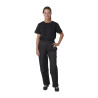 Broek voor in de keuken unisex zwart Vegas - Maat XXL - Whites Chefs Clothing - Fourniresto