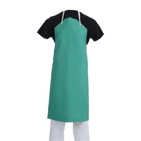 Water-Resistant Very Resistant Green Apron 1070 X 910 Mm - Whites Chefs Clothing - Fourniresto