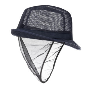 Hut Trilby Marineblau mit Netz - Größe S 550 mm - FourniResto - Fourniresto