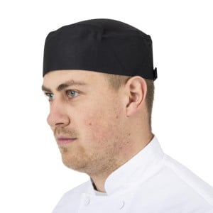 Koksmuts Zwart Cool Vent - One Size - Chef Works - Fourniresto