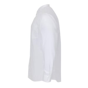 Witte uniseks blouse met lange mouwen Uniform Works - Maat L - Chef Works - Fourniresto