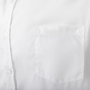 White Unisex Long Sleeve Shirt Uniform Works - Size L - Chef Works - Fourniresto