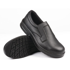 Veiligheidsmocassins zwart - Maat 42 - Lites Safety Footwear - Fourniresto