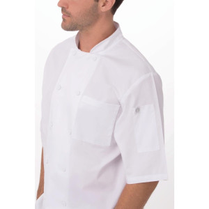 Koksbuis Unisex Wit Montreal Cool Vent - Maat Xs - Chef Works - Fourniresto