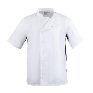 White Nevada Unisex Kitchen Jacket - Size S - Whites Chefs Clothing - Fourniresto