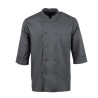 Grijze unisex koksvest - Maat L - Chef Works - Fourniresto