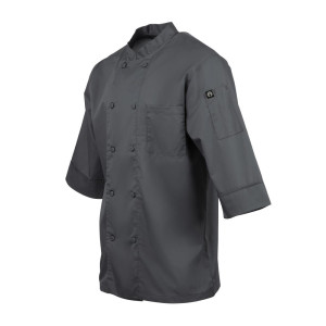 Grijze unisex koksvest - Maat L - Chef Works - Fourniresto