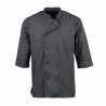 Unisex Grey Kitchen Jacket - Size M - Chef Works - Fourniresto