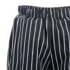 Pantalon De Cuisine Mixte Baggy Rayé Noir Et Blanc - Taille S - Chef Works - Fourniresto