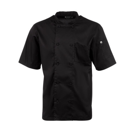 Unisex Black Cool Vent Montreal Chef Jacket - Size Xs - Chef Works - Fourniresto