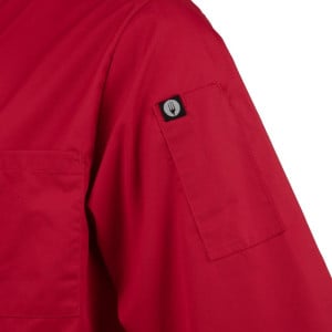 Koksbuis Unisex Rood - Maat L - Chef Works - Fourniresto