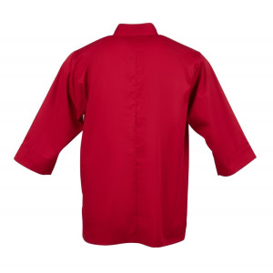 Koksbuis Unisex Rood - Maat S - Chef Works - Fourniresto