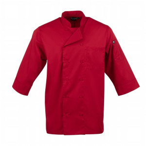 Kochjacke Unisex Rot - Größe S - Chef Works - Fourniresto