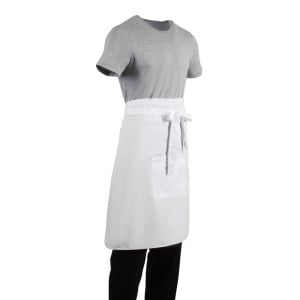 Kellnerschürze Standard Weiß 1000 x 700 mm - Whites Chefs Clothing - Fourniresto