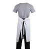 Schort voor serveerster standaard wit 1000 x 700 mm - Whites Chefs Clothing - Fourniresto