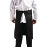 Kellnerschürze Standard Schwarz 1000 x 700 mm - Whites Chefs Clothing - Fourniresto