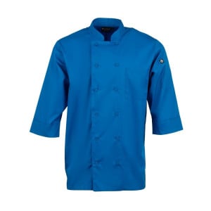 Koksbuis Unisex Blauw - Maat L - Chef Works - Fourniresto