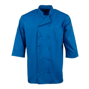 Koksbuis Unisex Blauw - Maat L - Chef Works - Fourniresto