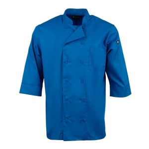 Koksbuis Unisex Blauw - Maat M - Chef Works - Fourniresto