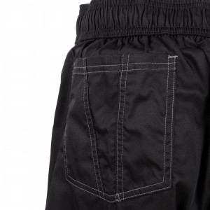 Kochhose Unisex Baggy Schwarz - Größe L - Chef Works - Fourniresto