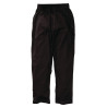 Pantalon De Cuisine Mixte Baggy Noir - Taille M - Chef Works - Fourniresto